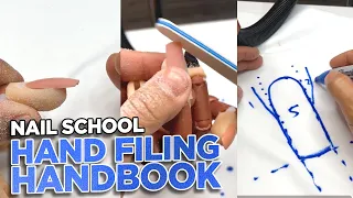 YN NAIL SCHOOL - The Hand Filing Handbook