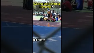 अमरावती डिवीजन स्केटिंग टूर्नामेंट ⛸️Amravati division skating inline🔥 #shorts #trending #youtube