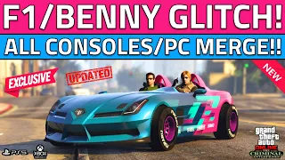 NEW F1/ BENNY WHEEL Merge Glitch Any Car To Car in GTA 5! How to Put F1 Tires Glitch PS4/PS5/Xbox/PC