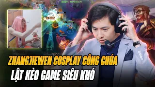 MÀN COSPLAY MÙ MẮT CỦA ZHANGJIEWEN VÀ GIÁO ÁN GRAVES ĐI RỪNG GÁNH TEAM LẬT KÈO GAME SIÊU KHÓ