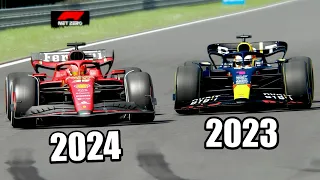 Ferrari F1 2024 v Red Bull F1 2023 - Spa Francorchamps