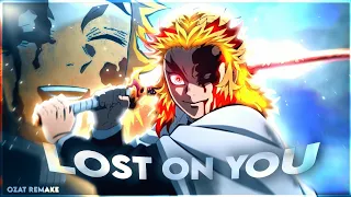 Lost On You - Rengoku Demon Slayer [AMV/Edit] - @OzaT Remake - Free Project File