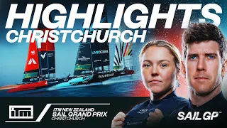 Highlights // ITM New Zealand Sail Grand Prix | SailGP