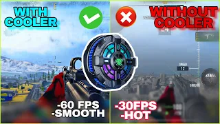 Does FAN COOLER fix WARZONE MOBILE ? || LAG IPHONE XR 60FPS