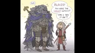 Elden Ring Blaidd is pretty cool Comic Fandub #Short