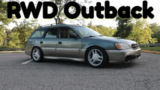 Lowered, RWD Subaru Outback - Owner Interview