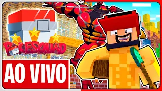 LIVE: Construindo o GINÁSIO MAROMBA DARK da POKÉSQUAD 3 [Minecraft Pixelmon]