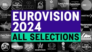 ALL National Selections Reviewed | Eurovision 2024