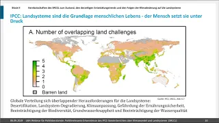 IPCC SRCCL Web-Seminar UBA Politikberatung