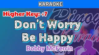 Don't Worry Be Happy by Bobby McFerrin (Karaoke : Higher Key : +7)