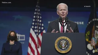 President Biden, VP Kamala Harris visit Atlanta Friday