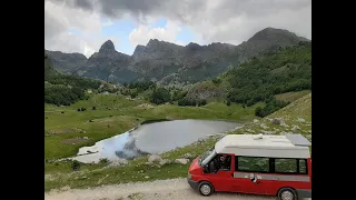 Bukumirsko lake, Montenegro 2020. Campervan rental in the Croatia, Montenegro - Balkans