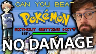 World Champ Reacts to Can You Beat Pokemon Blue Without Getting Hit (Gamechamp3000)