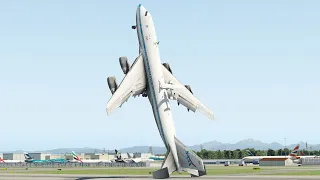 B747 Pilot Performed Vertical Take Off While Carrying Cessna Aircraft | XP11