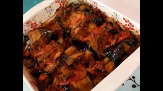 Mesa'aa Egyptian Spicy Garlic Eggplant in tomato paste