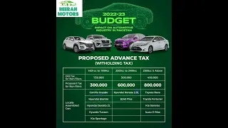 BUDGET 2022-23 CARS TAX....