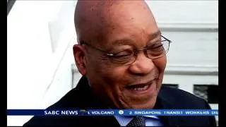 President Zuma has arrived in France amid increased security issues following Brussels attacks