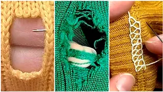 3 Easiest Ways to Repair Holes in Knitted Sweaters at Home Yourself
