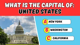 Guess the World Capitals Quiz (part 1 / level: very easy)