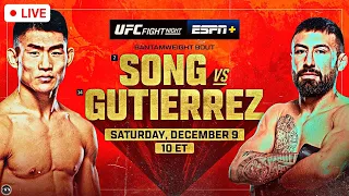 UFC Fight Night: Song vs. Gutierrez | LIVE STREAM | MMA FIGHT COMPANION | UFC VEGAS 83 | APEX