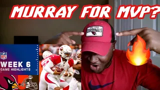 THE CARDINALS ARE FOR REAL! Cardinals vs Browns Week 6 Highlights  NFL 2021 REACTION!