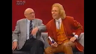 Gottschalk meets Reich-Ranicki - erstes Aufeinandertreffen (Wetten dass 1991)