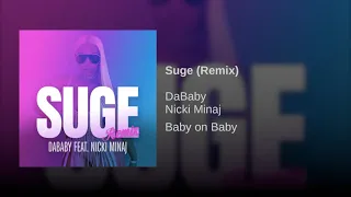 DaBaby - Suge (Remix) feat. Nicki Minaj (FULL VERSION)