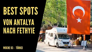 Türkei mit dem Camper - Von Antalya nach Fethiye // Woche 93 - Lykien (Türkei)