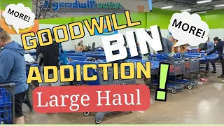 Hack - Goodwill Outlet Shopping _ Bin Thrifting - Large Thrift HAUL! Budget Upcycle