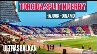 Hajduk 0:0 Dinamo | TORCIDA SPLIT | CHOREO | PYROSHOW | CHANTS | 12.03.22 | #torcida #hajduk #split