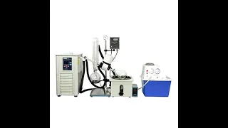 Installation and parts introduction of small rotary evaporator