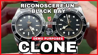 Questo è un vero Tudor Black Bay Fake!