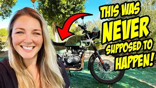 I NEVER thought I would say this about a motorcycle! 2022 Royal Enfield Himalayan!