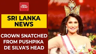 Mrs World 2019 Snatches Sri Lankan Pageant Winner’s Crown Off Her Head | Watch | India Today