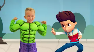 Who is the Best? Кто круче? Vlad and Niki or Ryder? Paw Patrol vs Funny Kids
