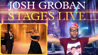 Josh Groban & Kelly Clarkson - All I Ask Of You [Stages Live] (Reaction/Review) | Topher Reacts