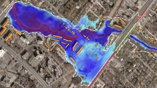 PCSWMM 2D Urban flood modeling