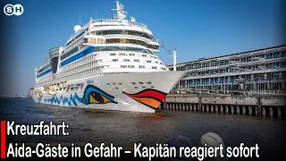 Kreuzfahrt: Aida-Gäste in Gefahr – Kapitän reagiert sofort #germany | SH News German