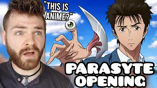 First Time Reacting to "PARASYTE THE MAXIM Openings & Endings" | Non Anime Fan!