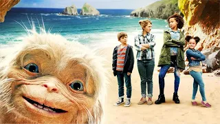 Children Catch a Fantastic Monkey at the Beach Can Achieve Any Wish