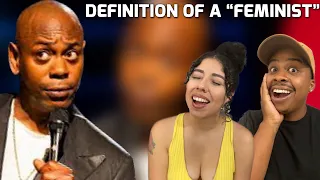 "I GOOGLED THE DEFINITION IF A FEMINIST" DAVE CHAPPELLE REACTION