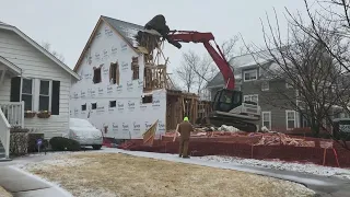 New Kirkwood home torn down in the middle of construction after a small mistake puts the property in