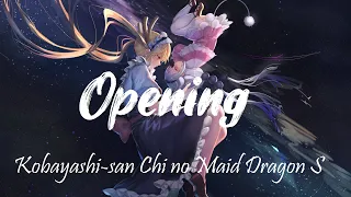 Ai no Supreme! Opening Song | Kobayashi-san Chi no Maid Dragon S | [Visualizer}