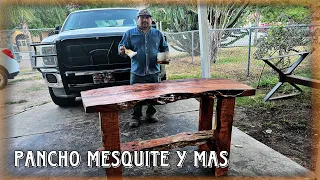 Como Iniciar Una Mesa Rústica (100% Mesquite)