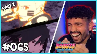 Naruto & Sasuke vs. Momoshiki | Father and Child | Boruto #65 Part 1 | REACTION