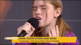 EMMA sings "RECKLESS" by Madison Beer | Post Blind-Auditions | Café Puls Morning Show in Austria '23