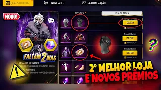 URGENTE!! PEGUE O SOMBRA ROXA? EMOTE E CUBO GRÁTIS, TROCA NICK, SAPATO ASTRO - NOVIDADES FREE FIRE