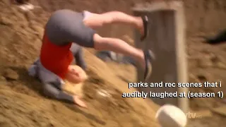 parks and rec scenes that i audibly laughed at (season 1)