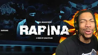 OKAY THEY NICE TOO!! BABYGANG FT. NEIMA EZZA - RAPINA [REACTION]