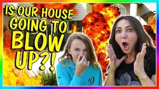 IS OUR HOUSE GOING TO BLOW UP?!?! | We Are The Davises